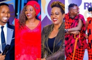 Amafoto utabonye ya Israel Mbonyi, Aline Gahongayire, Tonzi n’abandi bahanzi 12 batambutse ku itapi itukura mu birori binogeye ijisho