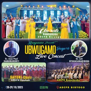 Korali Rangurura ya ADEPR Biryogo yatumiye Korali Siloam na Sayuni mu giterane ‘Ubwugamo Live Concert’