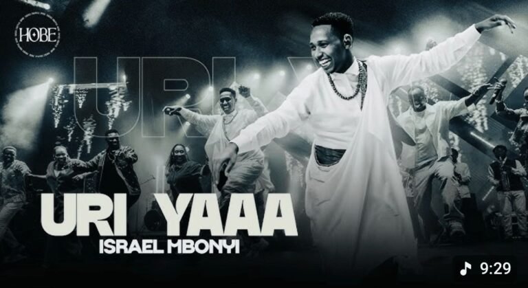 Israel Mbonyi, yasohoye indirimbo “Uri Yaaa” Iri mu njyana ya Gakondo-Videwo